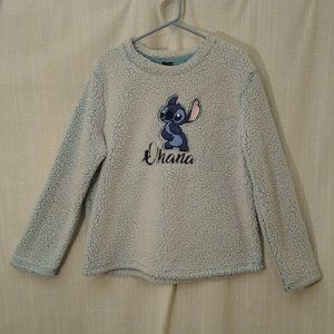 Disney Fluffy Stitch Sweater 💙🐨